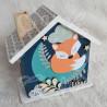 Tirelire renard personnalisée pour enfant ou cadeau de naissance