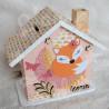 Tirelire renard personnalisée pour enfant ou cadeau de naissance