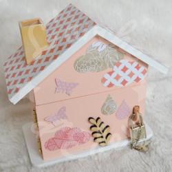 Tirelire biche ou faon personnalisée pour enfant ou cadeau de naissance