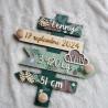 Panneau de naissance personnalisé pour cadeau de naissance original et unique