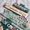 Panneau de naissance personnalisé pour cadeau de naissance original et unique
