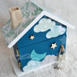 Tirelire koala sur la lune personnalisée pour enfant ou cadeau de naissance