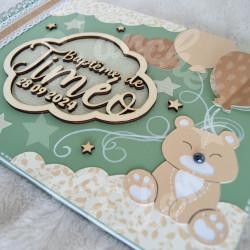 Livre d'or et album photo de bapteme ou anniversaire enfant