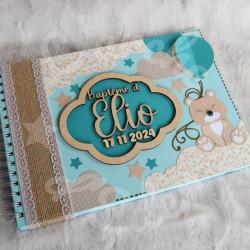 Livre d'or et album photo de bapteme ou anniversaire enfant