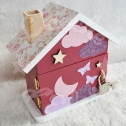 Tirelire renard personnalisée pour enfant ou cadeau de naissance