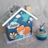 Tirelire renard personnalisée pour enfant ou cadeau de naissance
