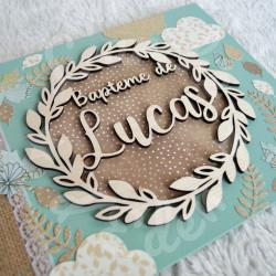 Livre d'or et album photo de bapteme ou anniversaire enfant decor floral et champetre