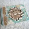 Livre d'or et album photo de bapteme ou anniversaire enfant decor floral et champetre