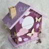 Tirelire personnalisée Hibou et lune pour enfant ou cadeau de naissance