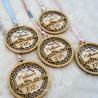 Cadeau de fin d'année, remerciement maitresse, medaille en bois pour cadeau maitresse