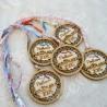 Cadeau de fin d'année, remerciement maitresse, medaille en bois pour cadeau maitresse