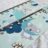 Toise pour chambre d'enfant en bois décoration Koala et branche d'eucalyptus
