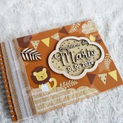 Livre d'or et album photo de bapteme ou anniversaire enfant
