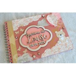 Livre d'or et album photo de bapteme ou anniversaire enfant