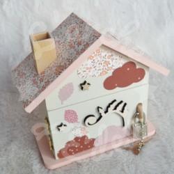 Tirelire renard personnalisée pour enfant ou cadeau de naissance