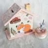 Tirelire renard personnalisée pour enfant ou cadeau de naissance