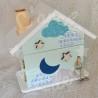 Tirelire koala sur la lune personnalisée pour enfant ou cadeau de naissance