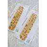 Marque page en bois pour cadeau de fin d annee ATSEM en or