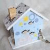Tirelire baleine personnalisée pour enfant ou cadeau de naissance