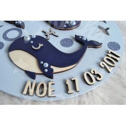 Décoration pour enfant signe astrologique en bois