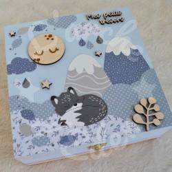 Cadeau de naissance banquise et pingouin