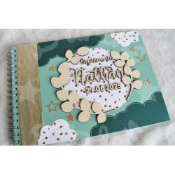 Livre d'or et album photo de bapteme ou anniversaire enfant