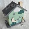 Tirelire éléphant bébé et maman personnalisée pour enfant ou cadeau de naissance