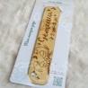 Marque page en bois pour enfant animaux et signe astrologique