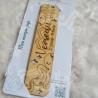 Marque page en bois pour enfant animaux et signe astrologique