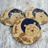 boule de noel ourson en bois pour enfant a personnaliser