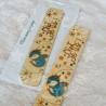 Marque page en bois pour enfant avec dragon et lune