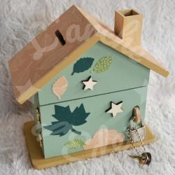 Tirelire renard personnalisée pour enfant ou cadeau de naissance