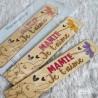 Marque page en bois je t'aime mamie