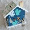 Tirelire faon et feuilles d automne en bois pour enfant a personnaliser
