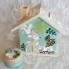 Tirelire faon et feuilles d automne en bois pour enfant a personnaliser