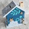 Tirelire baleine et corail en bois pour enfant a personnaliser