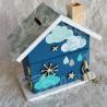 Tirelire renard et arc en ciel pour enfant a personnaliser