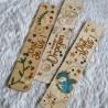 Marque page en bois pour enfant avec Dragon