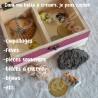 Cadeau de naissance Ornithorynque composé d'une tirelire, d'une boite à dents et d'une boite a trésors
