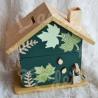 Tirelire cerf et décor de la foret pour enfant a personnalier