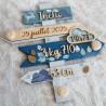 Panneau de naissance personnalisé pour cadeau de naissance original et unique