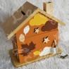 Tirelire renard et feuillage d automne pour enfant a personnaliser
