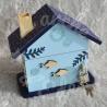 Tirelire baleine et corail en bois pour enfant a personnaliser