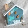 Tirelire renard et decor boho en bois pour enfant a personnaliser