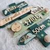 Panneau de naissance personnalisé pour cadeau de naissance original et unique