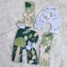Prénom en bois pour décoration de chambre d'enfant ou cadeau de naissance avec animaux de la foret