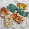 Prénom en bois pour décoration de chambre d'enfant ou cadeau de naissance sur le thème de la savane