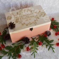 Calendrier de l'avent en bois personnalisable avec 24 surprises artisanales et personnalisées