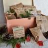 Calendrier de l'avent en bois personnalisable avec 24 surprises artisanales et personnalisées