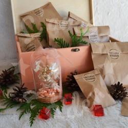 Calendrier de l'avent en bois personnalisable avec 24 surprises artisanales et personnalisées